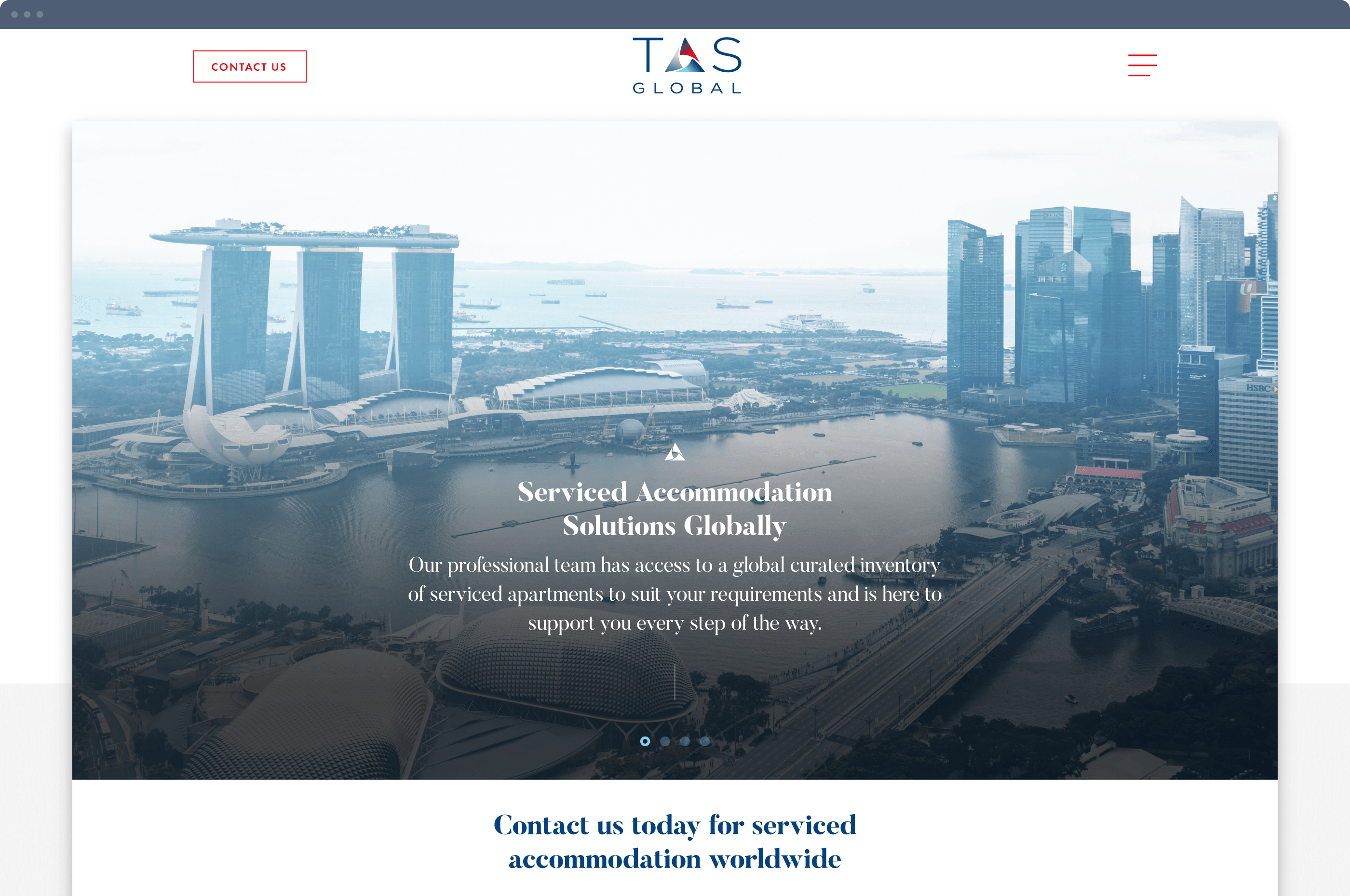 Project TAS Mockup UI design