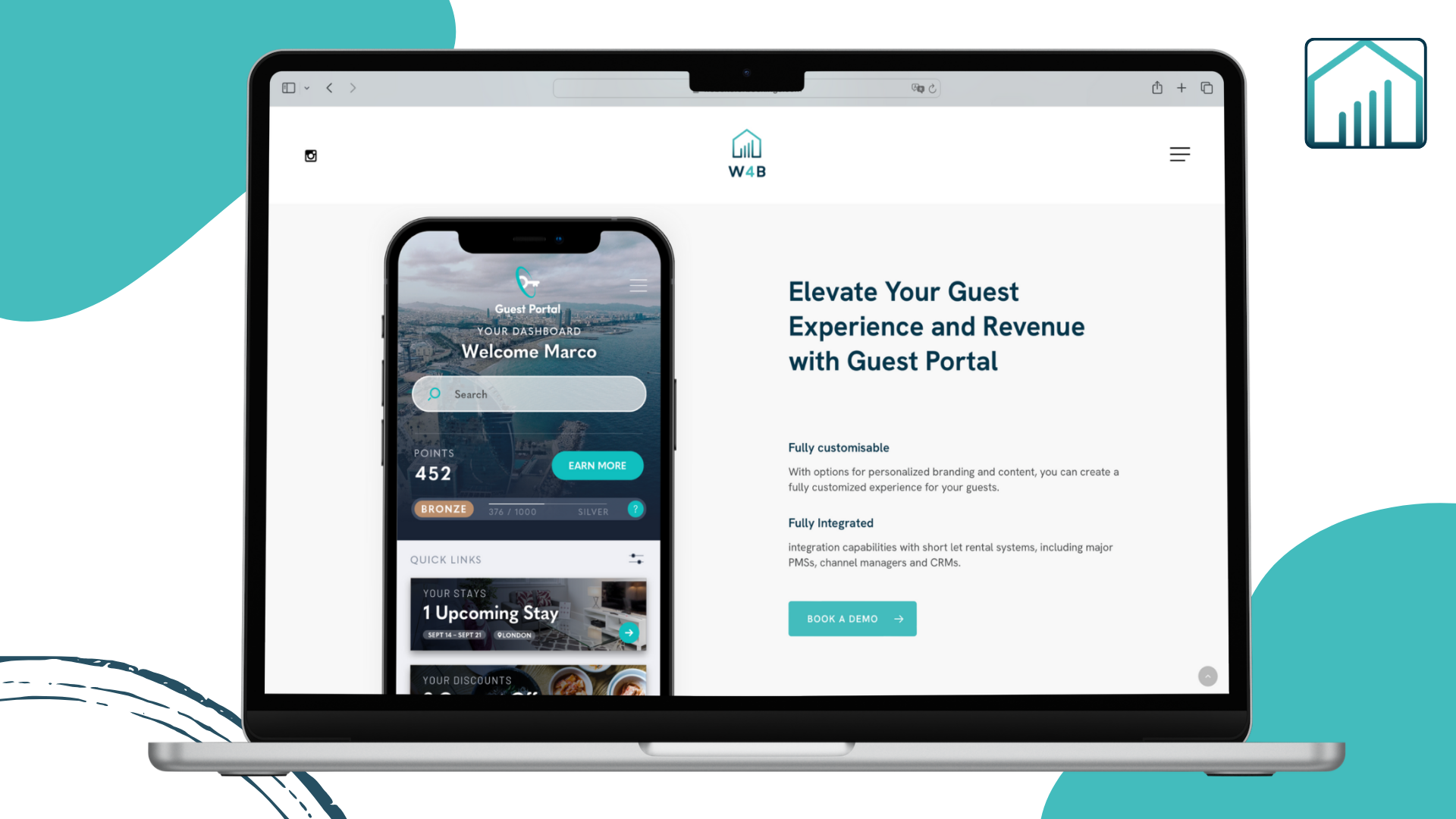 Guest Portal by W4B: Personalised Guest Experience, Backed By Data Collection